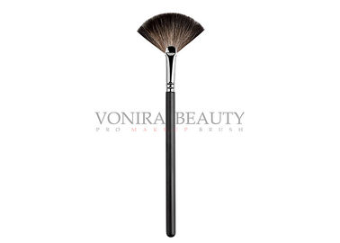 Small Highlight Fan Custom Private Label Makeup Brushes Cruelty - Free