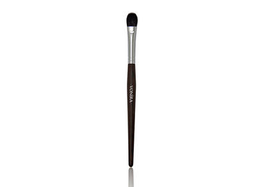Oval Eye Shadow Luxury Makeup Brushes Luxe Gray Squirrel Hair , Foundation Blending Brush