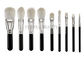 Exclusive Luxury Softest Makeup Brushes  Private Label Silver Copper Ferrule