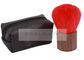 लाल बकरी बाल अखरोट काबुकी पाउडर ब्रश जिपर प्रकरण पैकिंग के साथ
