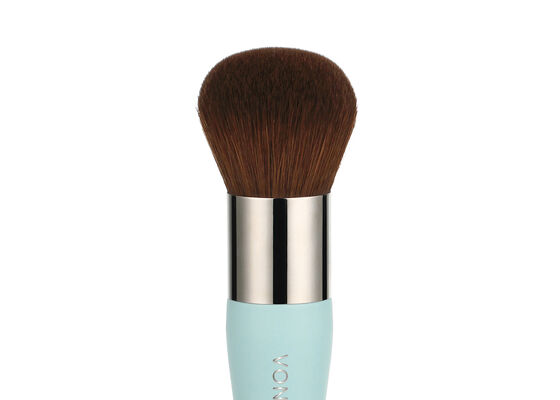वोनिरा ब्यूटी लग्जरी बॉडी पॉलिशिंग कॉम्पैक्ट मिनरल पाउडर ब्रश