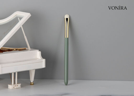 वोनिरा कस्टम होलसेल नेचुरल व्हाइट गोट हेयर मेकअप आई स्मज ब्रश प्राइवेट लेबल सर्विस के साथ