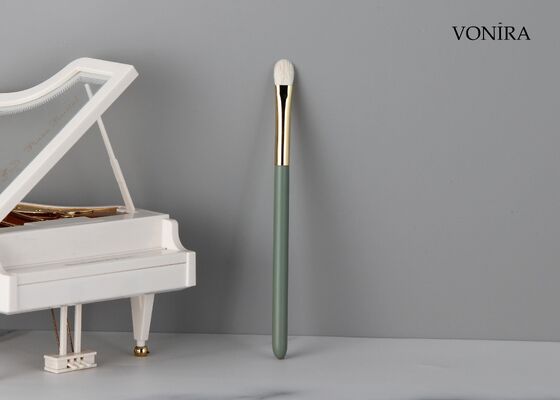 वोनिरा कस्टम थोक प्राकृतिक सफेद बकरी बाल निजी लेबल सेवा के साथ छोटे eyeshadow ब्रश